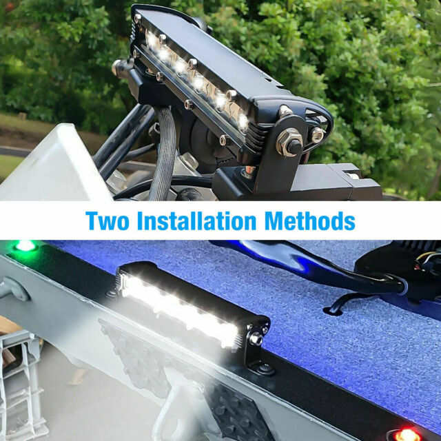 7inch 18W Spot LED Slim Flood Light Bar Work Lamp Driving Offroad SUV ATV Truck