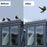 5 Pack Bird Spikes for Pigeons Small Birds,Stainless Steel Deterrent-Cover4 Feet