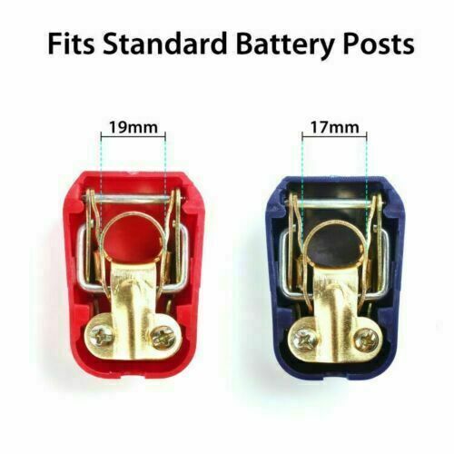 2PCS Car Battery Terminal Connector Clamp Adjust Disconnect Quick Release Tool