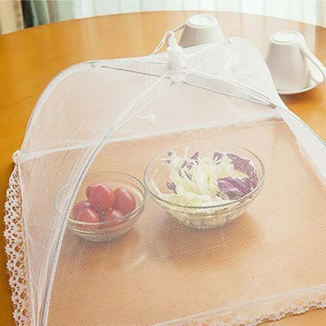 2Pack 16" Kitchen Food Cover Picnic Barbecue Party Fly Mosquito Mesh Net Tent US