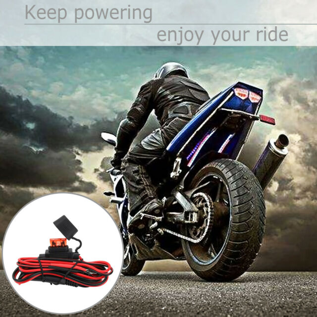 Waterproof SAE to USB Charger / Adapter for Motorcycle Cable Phone GPS Tablets