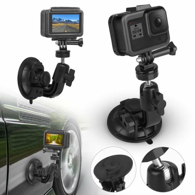 Suction Cup Car Holder Mount Windshield Bracket for GoPro Hero DSLR Nikon Camera