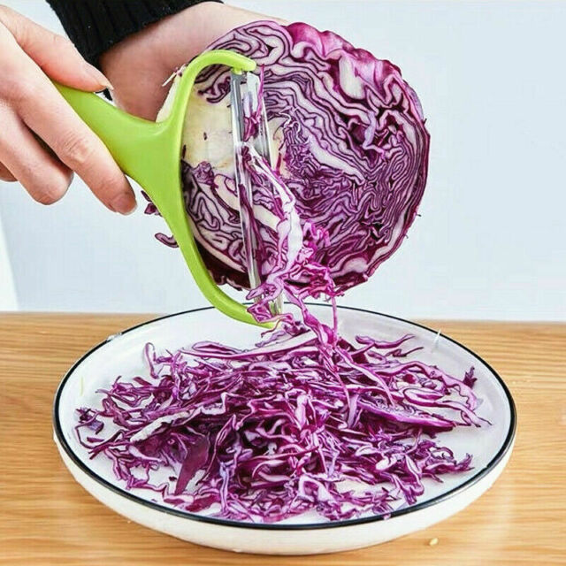 Stainless Steel Potato Peeler Cabbage Lettuce Head Grater Shredder Slicer Salad