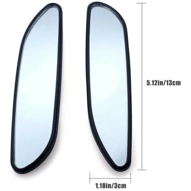 2Pcs Blind Spot Mirror Auto 360° Wide Angle Convex Rear Side View Car Truck SUV