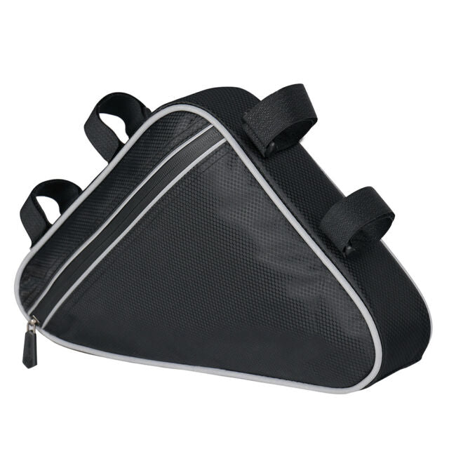 1.2/1.5L Bicycle Bike Storage Bag Triangle Saddle Frame Waterproof Cycling Pouch