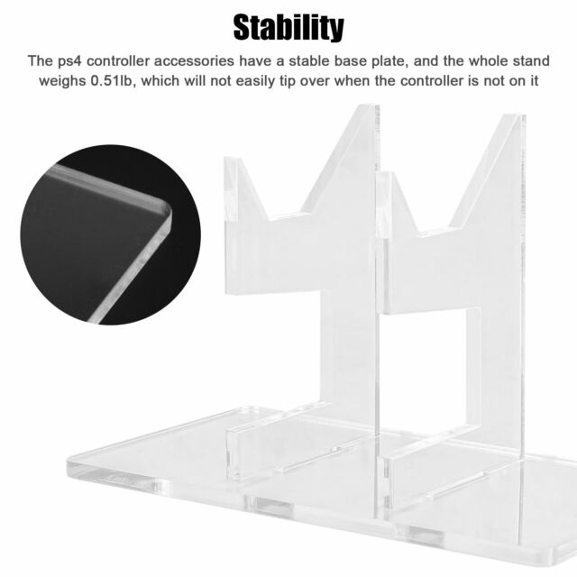 Universal Clear Game Controller Stand Holder for Xbox One/360 Switch PS3 PS4 PS5