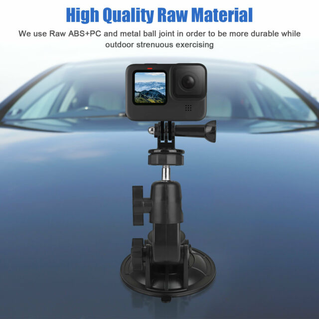 Suction Cup Car Holder Mount Windshield Bracket for GoPro Hero DSLR Nikon Camera