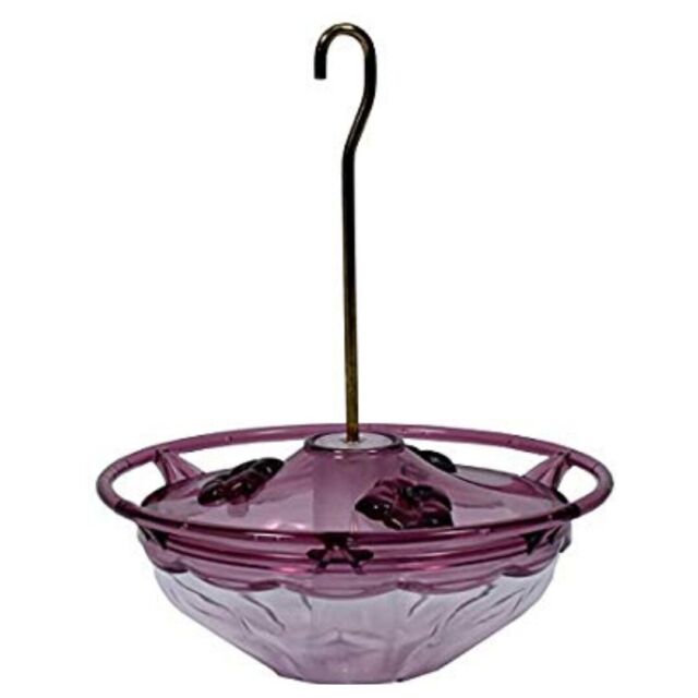 HummBlossom CUTEST HUMMINGBIRD Feeder PLUM  4 OZ. HUMMERS LOVE IT!! MADE IN USA