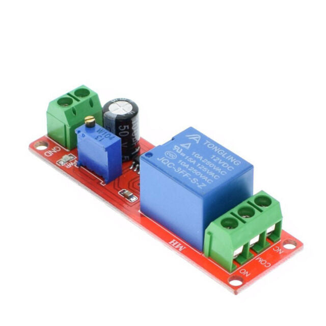 US SHIP 5pcs DC 12V Delay Relay Shield NE555 Timer Switch Adjustable Module