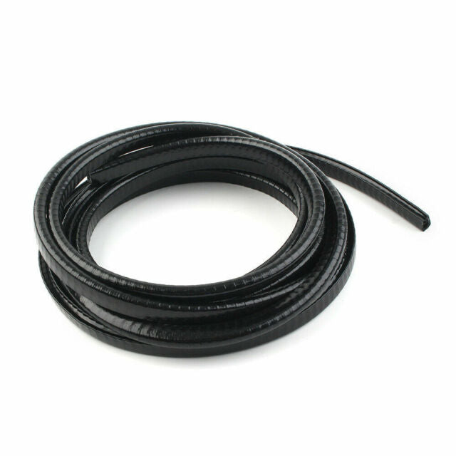 20FT Car Door  Edge Guard Moulding Trim Rubber Edge Strip Seal Protector Black