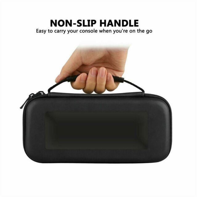 For Nintendo Switch Lite Carrying Case Bag+Shell Cover+Tempered Glass Protector