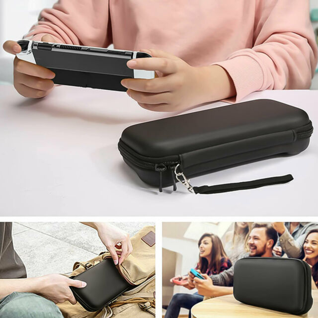 Accessories Case Bag+Shell Cover+Thumb Grips+Protector for Nintendo Switch OLED