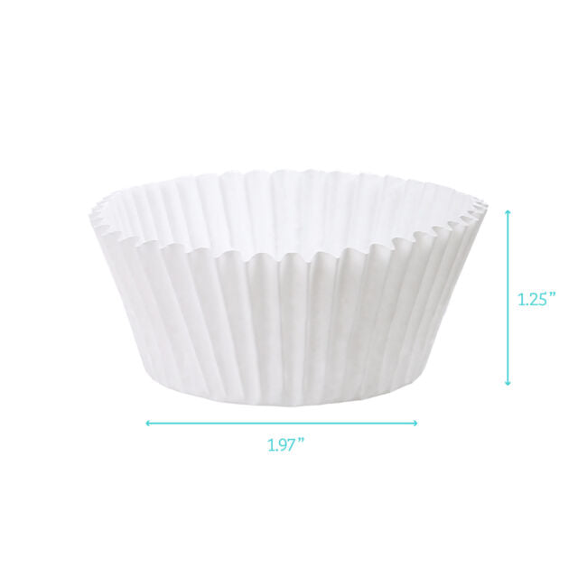 500Pcs White Cupcake Liners Food Grade Paper Cup Cake Baking Cup Muffin Molds