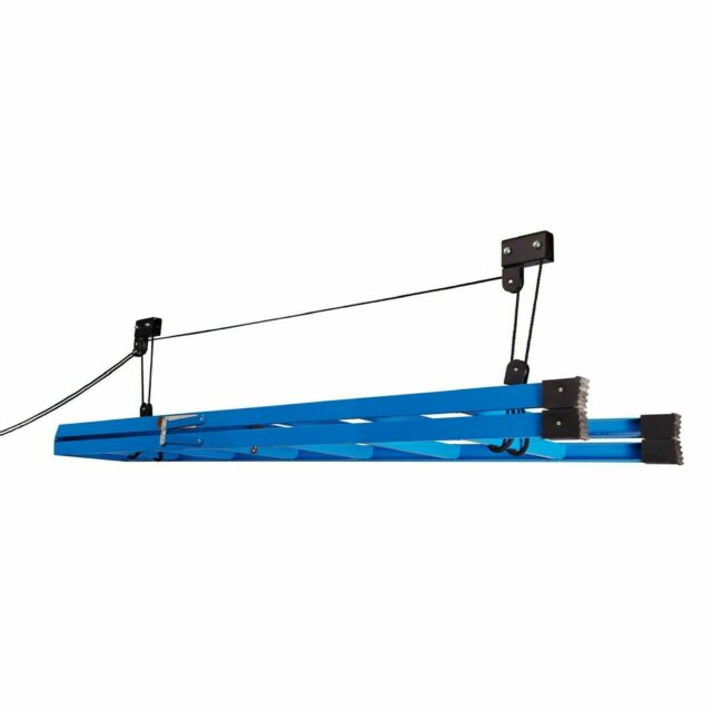 Kayak Hoist Lift Garage Storage Canoe Hoists 125 lb Capacity Mounting Brackets