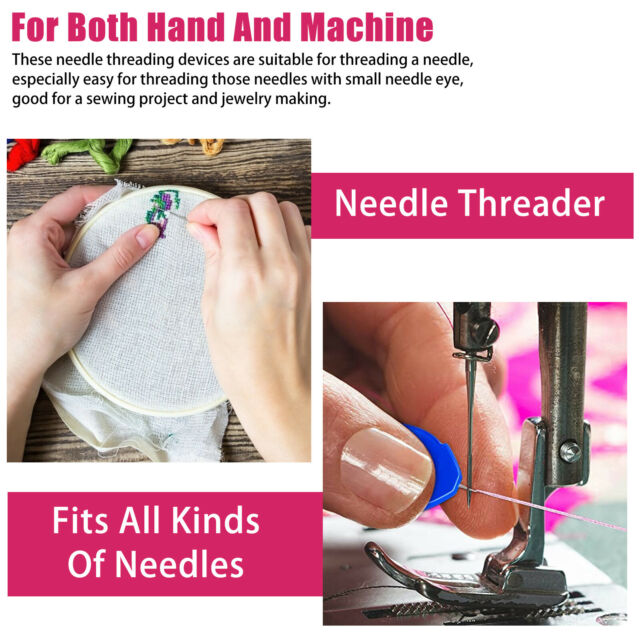 20Pcs Hand Sewing Needle Threader DIY Simple Craft Device Threading Guide Tools