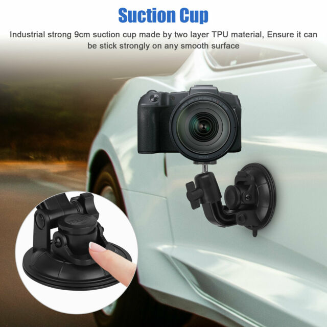 Suction Cup Car Holder Mount Windshield Bracket for GoPro Hero DSLR Nikon Camera