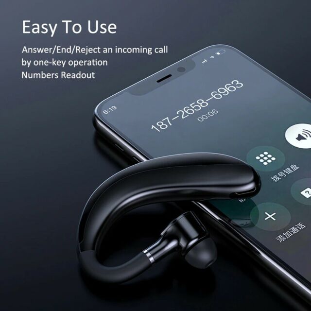 Wireless Bluetooth Handsfree Headphone Earphone Earbud Headsets For Smart Phone