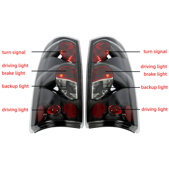 Rear Brake Tail Lights For 2003-2006 Chevy Silverado 1500 2500 3500 Pair L&R