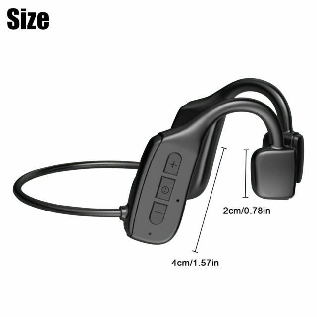 Bone Conduction Headphones Bluetooth 5.1 Wireless Earbuds Outdoor Sport Headset