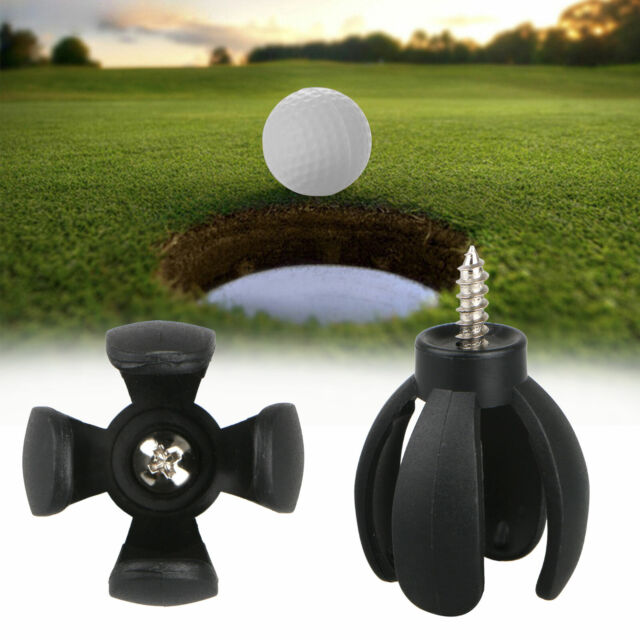 2X 4-Prong Golf Ball Pick Up Retriever Grabber Claw Sucker Tool For Putter Grip