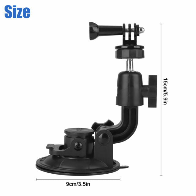 Suction Cup Car Holder Mount Windshield Bracket for GoPro Hero DSLR Nikon Camera