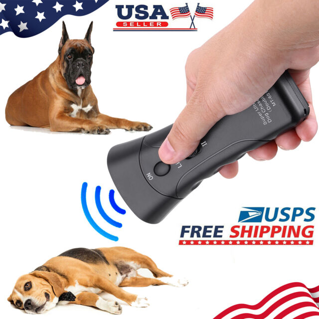 Ultrasonic Anti Barking Dog Repeller Train Control Device Bark Stop Trainer US