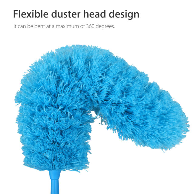 Microfiber Duster Cleaning Brush Dust Cleaner Bendable Handle Soft Ceiling Fan