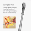 Ear Wax Removal Kit Cleaning Tool Earwax Pick Cleaner Curette Spoon Set Stainless